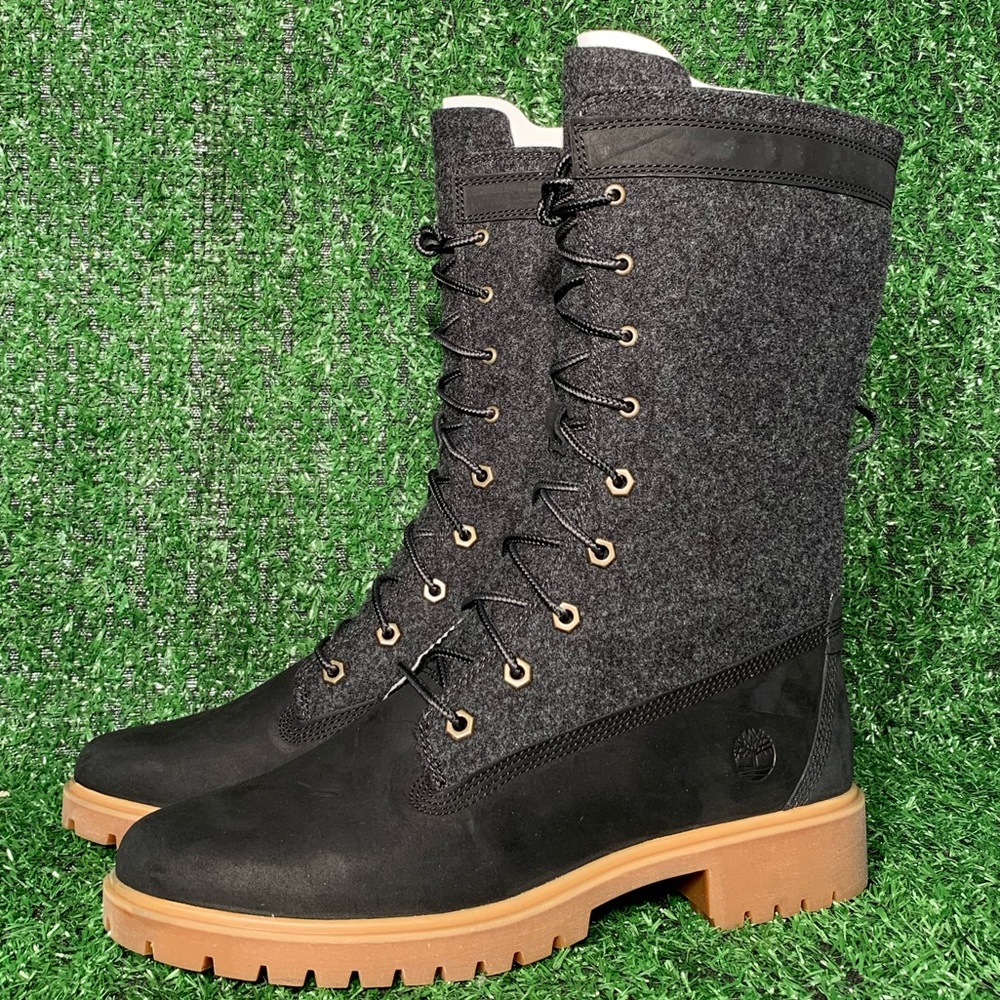 Timberland Women's Jayne Warm Gaiter Boot Nubuck - Picture 4 of 5